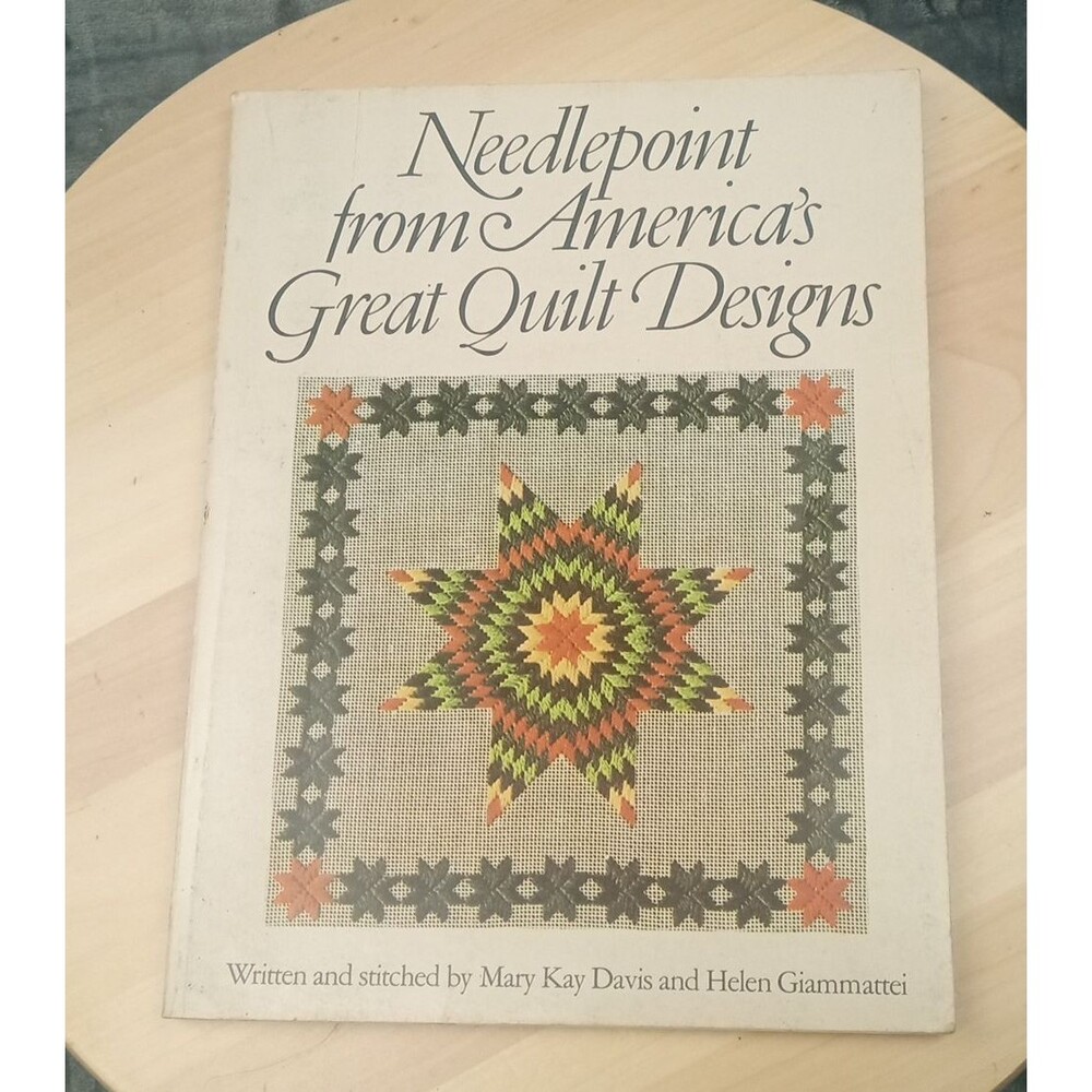 Needlepoint From Americas Great Quilt Design  1974